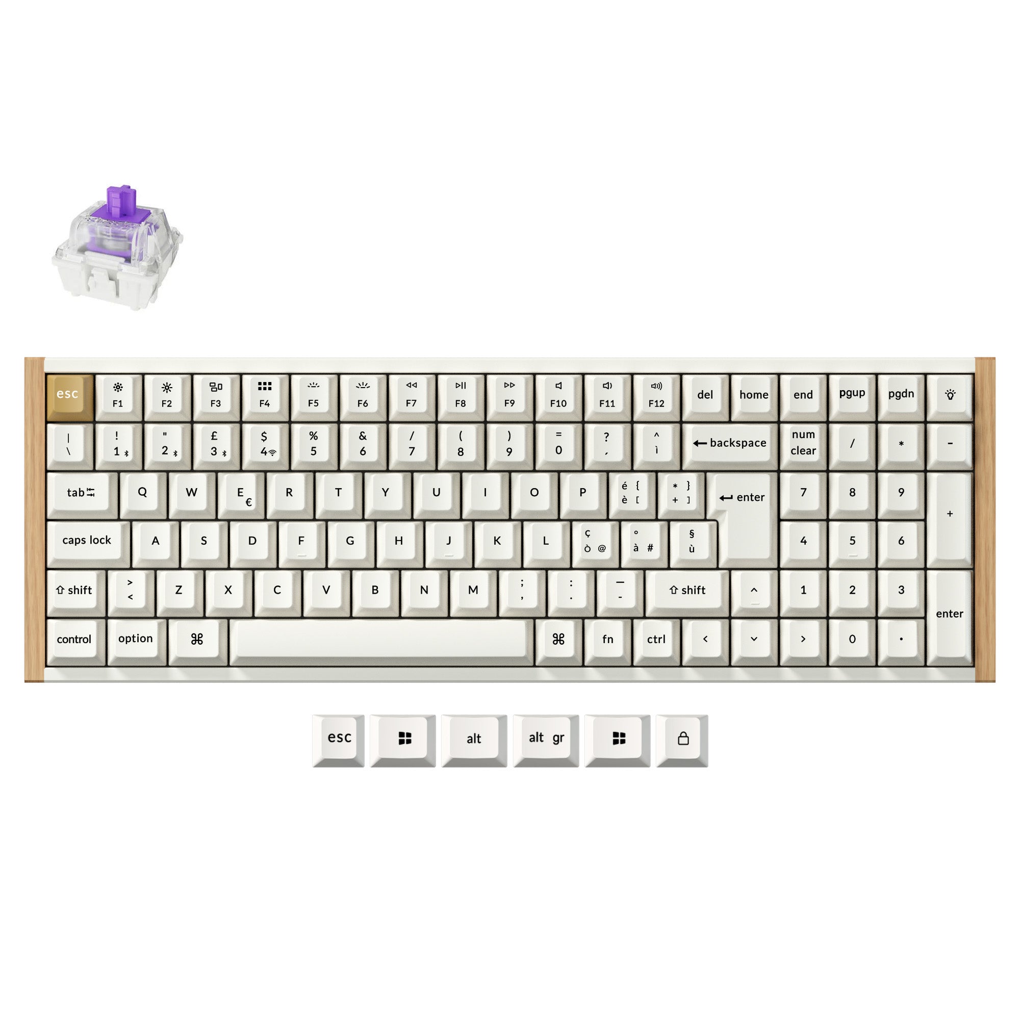Keychron K4 HE Wireless Magnetic Switch Custom Keyboard ISO Layout Collection