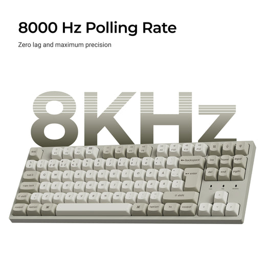 Tastiera meccanica personalizzata Keychron C1 Pro 8K QMK cablata, collezione con layout ISO