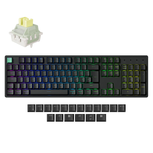 Tastiera personalizzata wireless Keychron K10 HE con switch magnetici, collezione con layout ISO