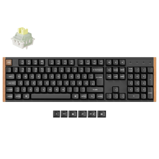 Tastiera personalizzata wireless Keychron K10 HE con switch magnetici, collezione con layout ISO