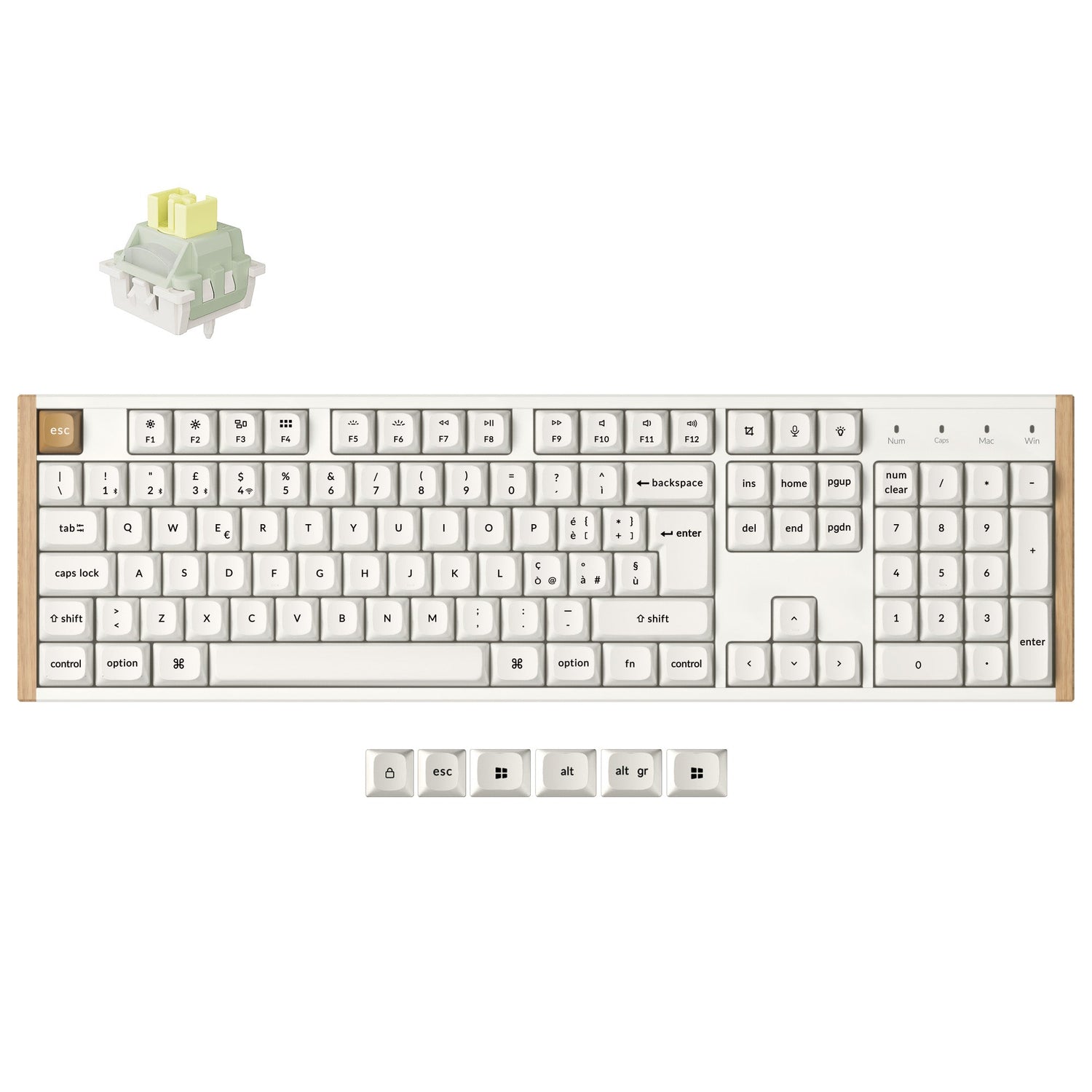 Keychron K10 HE Wireless Magnetic Switch Custom Keyboard ISO Layout Collection