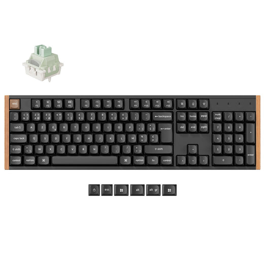 Tastiera personalizzata wireless Keychron K10 HE con switch magnetici, collezione con layout ISO