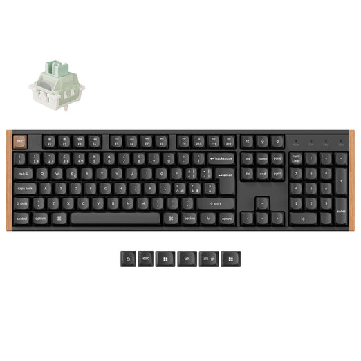 Tastiera personalizzata wireless Keychron K10 HE con switch magnetici, collezione con layout ISO