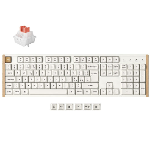 Tastiera personalizzata wireless Keychron K10 HE con switch magnetici, collezione con layout ISO