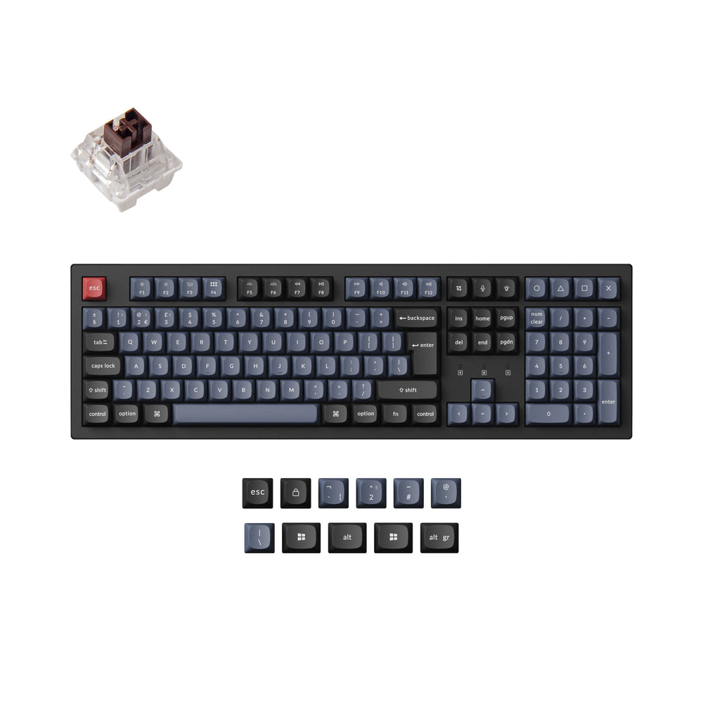 Keychron K10 Pro QMK/VIA Wireless Tastiera meccanica ISO Layout Collection