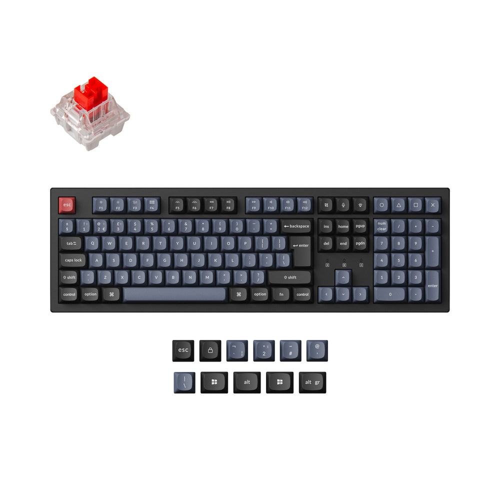 Keychron K10 Pro QMK/VIA Wireless Tastiera meccanica ISO Layout Collection