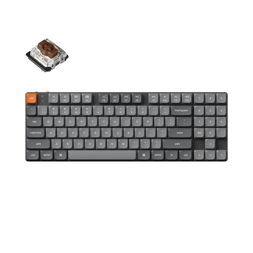 Tastiera meccanica personalizzata wireless Keychron K13 Max QMK/VIA (layout US ANSI)