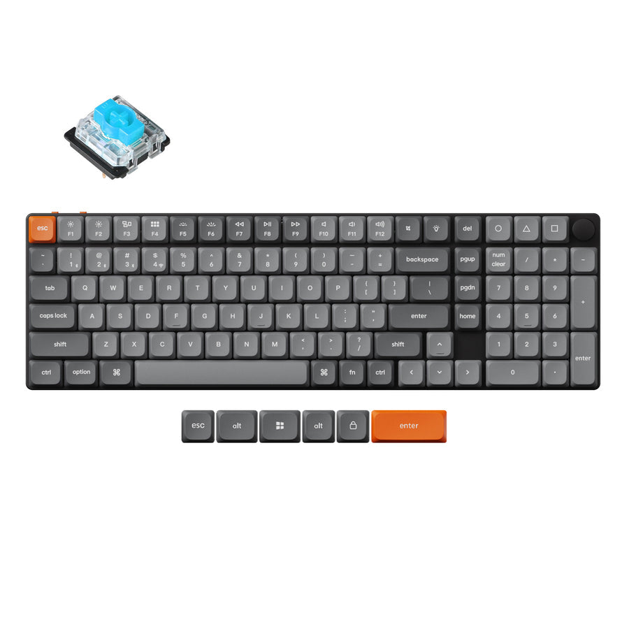 Keychron K17 Max QMK Wireless Custom Mechanical Keyboard