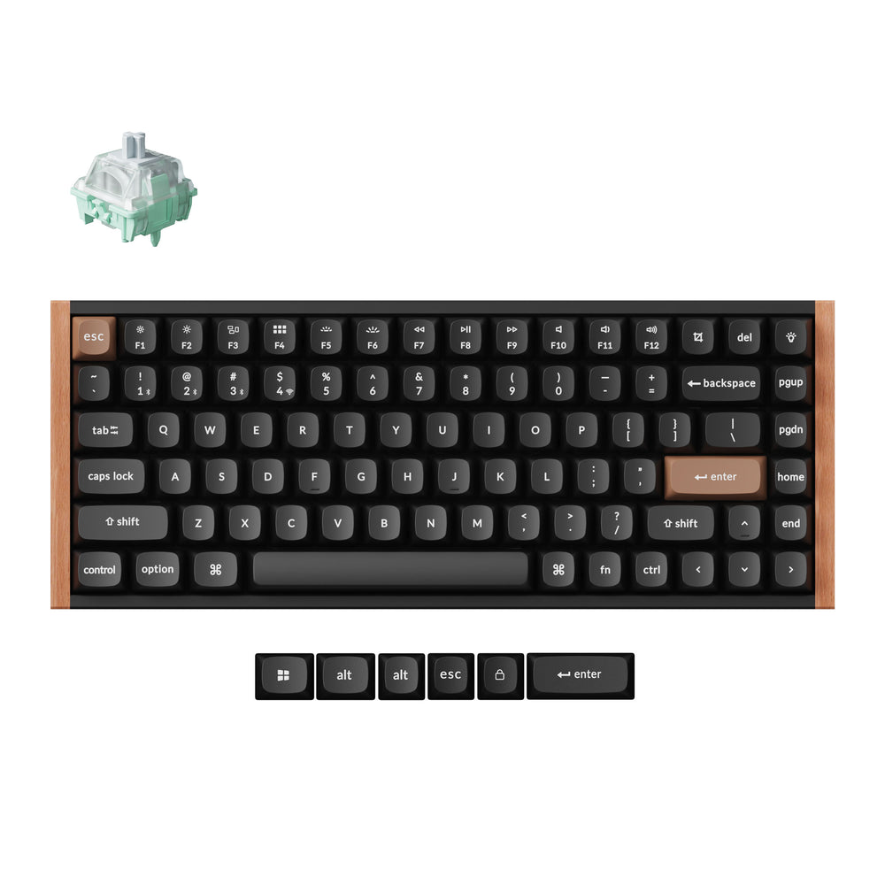 Tastiera personalizzata wireless con switch magnetici Keychron K2 HE