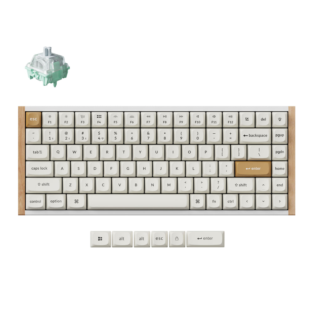 Tastiera personalizzata wireless con switch magnetici Keychron K2 HE