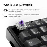 Keychron K2 HE Wireless Magnetic Switch Custom Keyboard - Resin Edition