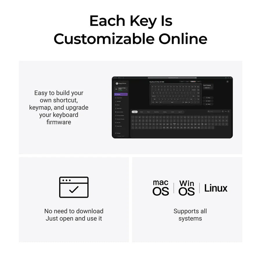 Keychron K3 Max SE QMK Wireless Custom Mechanical Keyboard