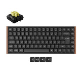 Collezione di tastiere meccaniche wireless personalizzate Keychron K3 Ultra 8K con layout ISO