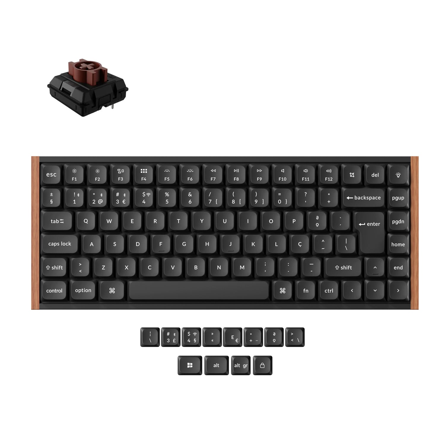 Keychron K3 Ultra 8K Wireless Custom Mechanical Keyboard ISO Layout Collection