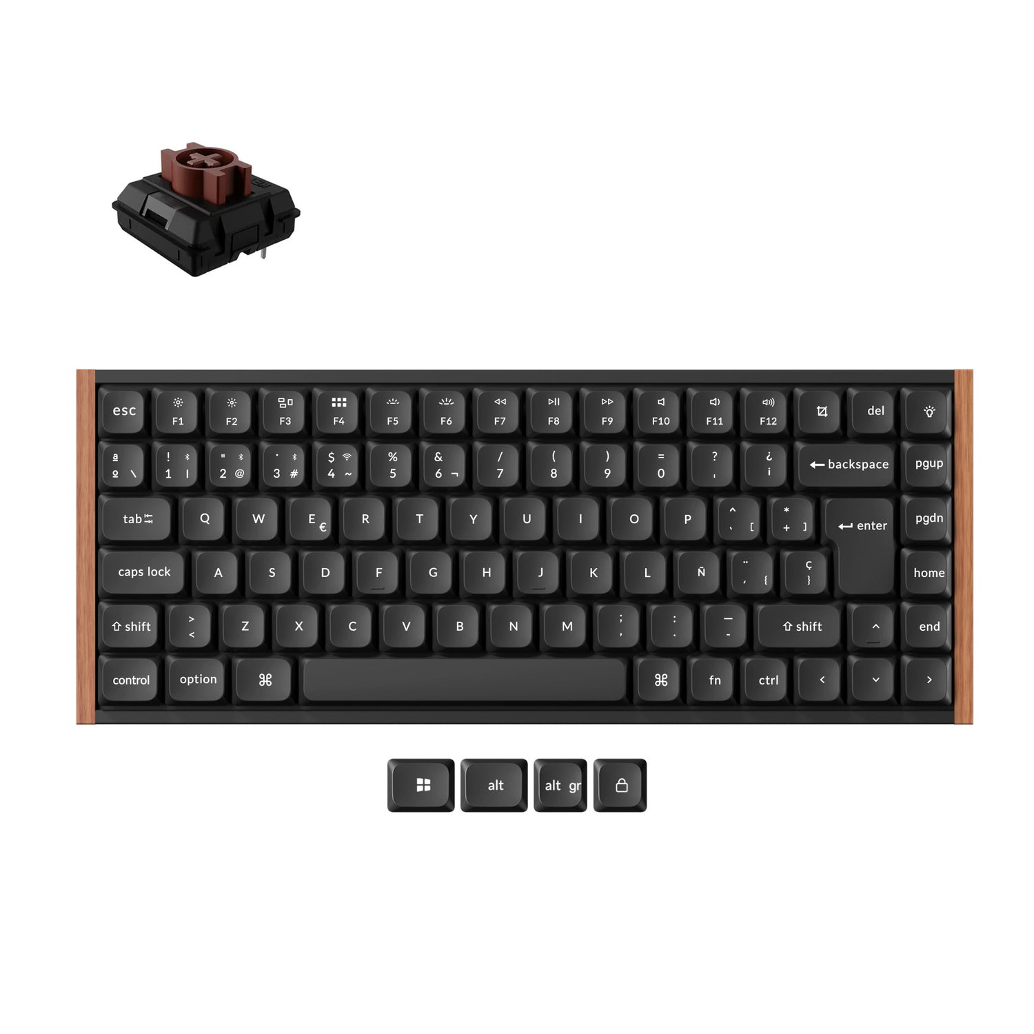 Keychron K3 Ultra 8K Wireless Custom Mechanical Keyboard ISO Layout Collection