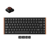 Collezione di tastiere meccaniche wireless personalizzate Keychron K3 Ultra 8K con layout ISO