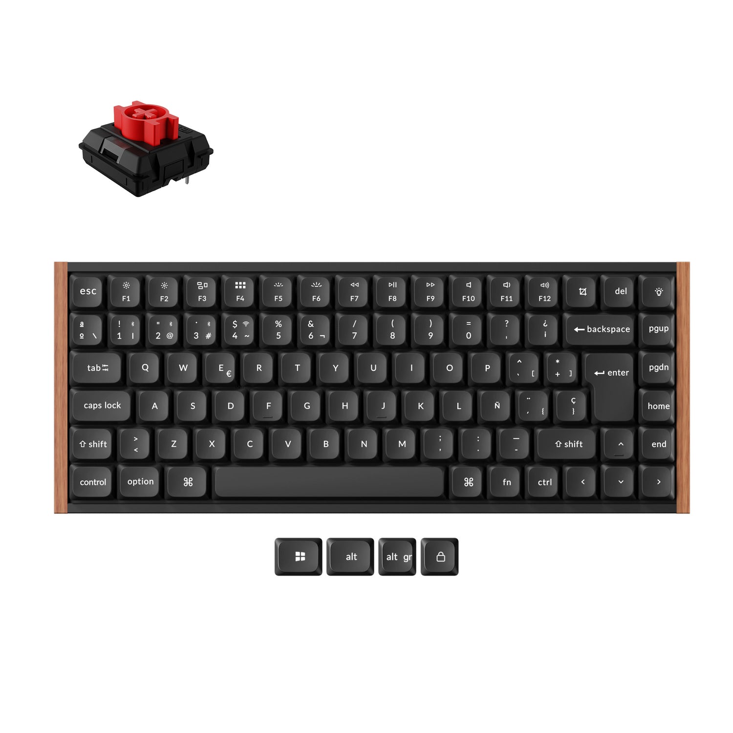 Keychron K3 Ultra 8K Wireless Custom Mechanical Keyboard ISO Layout Collection