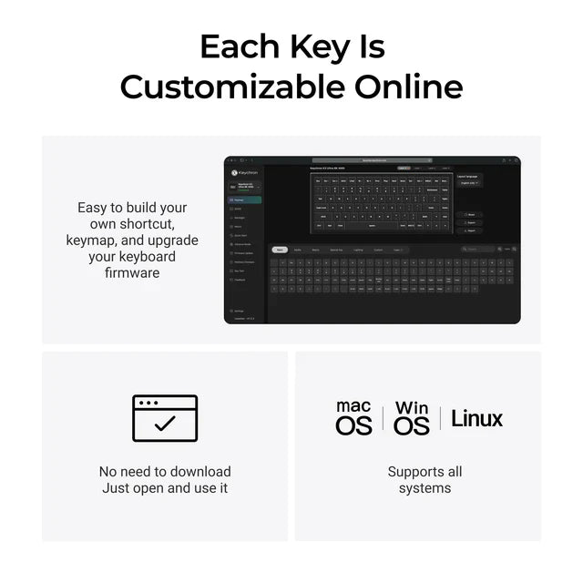 Keychron K3 Ultra 8K Wireless Custom Mechanical Keyboard