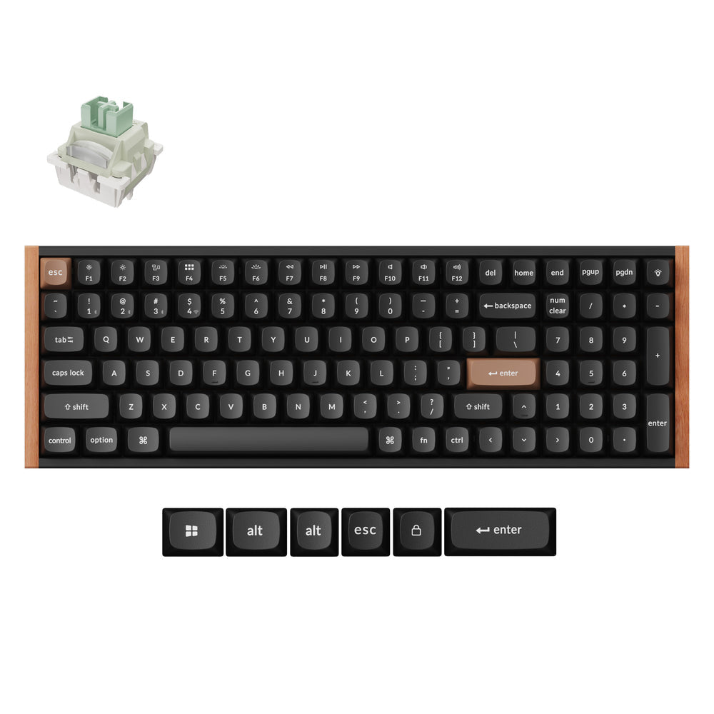 Tastiera personalizzata wireless Keychron K4 HE con switch magnetici