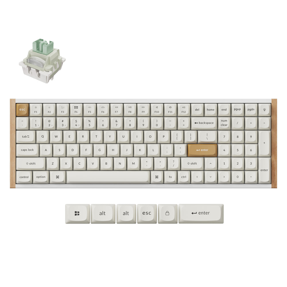 Tastiera personalizzata wireless Keychron K4 HE con switch magnetici