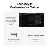 Tastiera personalizzata wireless Keychron K8 HE con switch magnetici