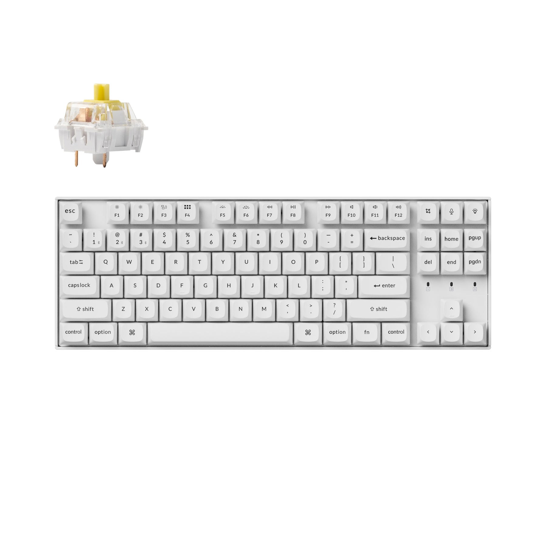 Tastiera meccanica wireless Keychron K8 Pro QMK/VIA