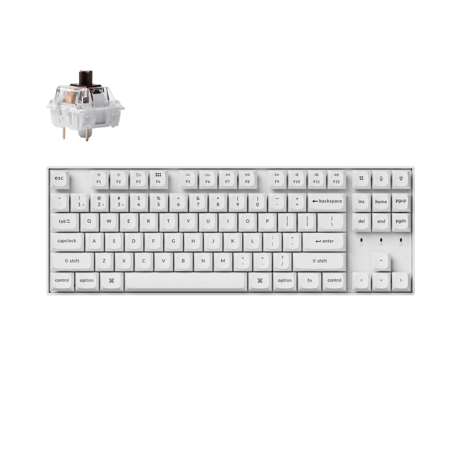 Tastiera meccanica wireless Keychron K8 Pro QMK/VIA
