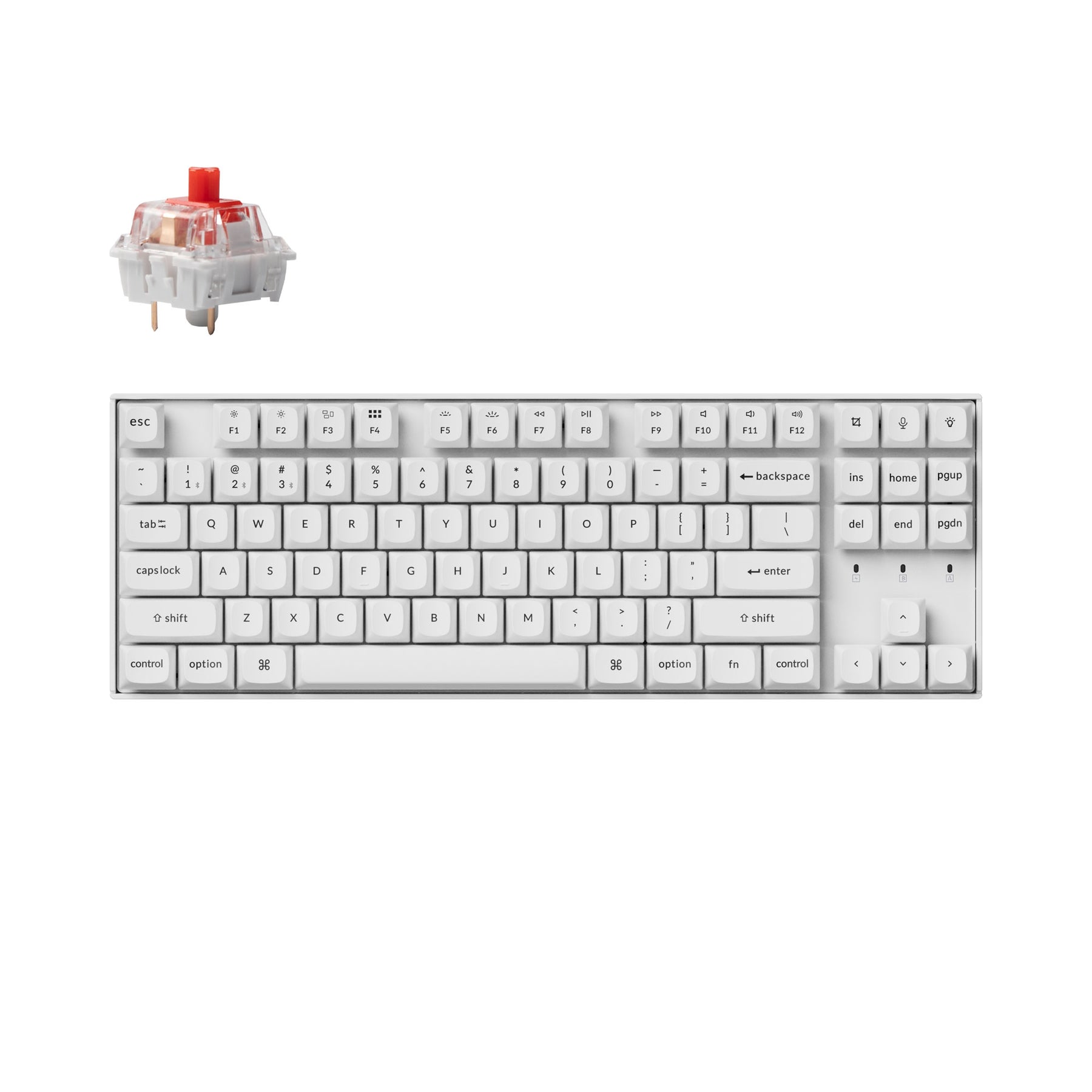 Tastiera meccanica wireless Keychron K8 Pro QMK/VIA