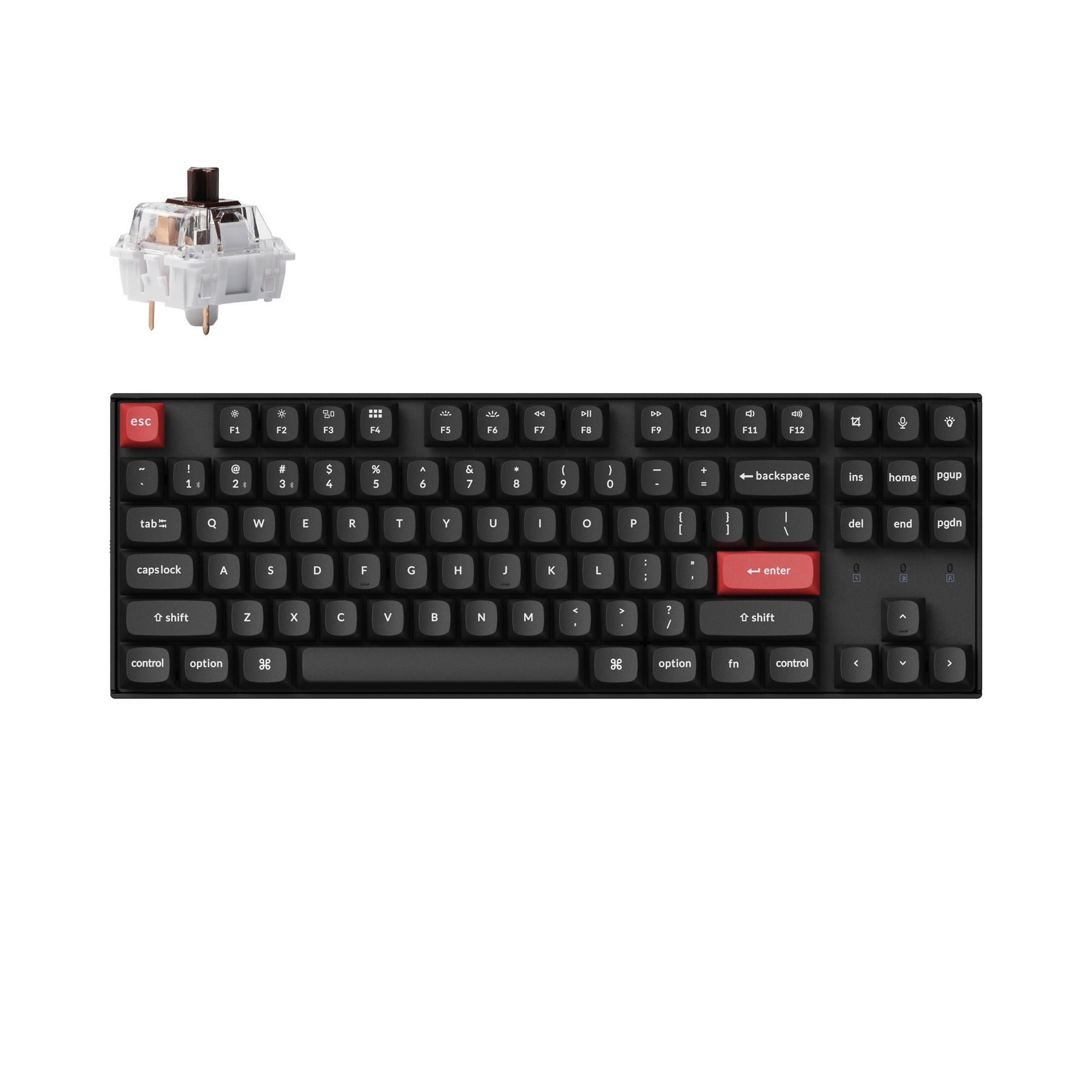 Tastiera meccanica wireless Keychron K8 Pro QMK/VIA