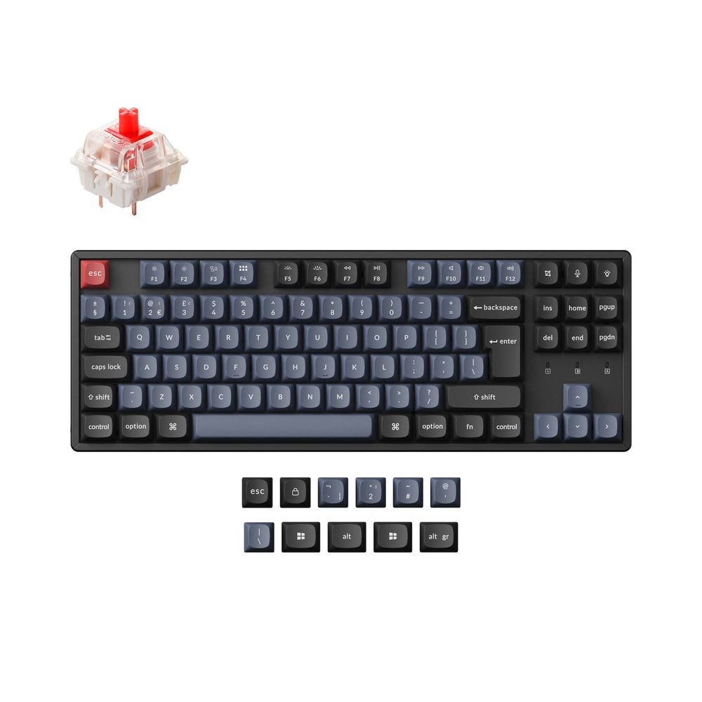 Keychron K8 Pro QMK/VIA Wireless Tastiera meccanica ISO Layout Collection