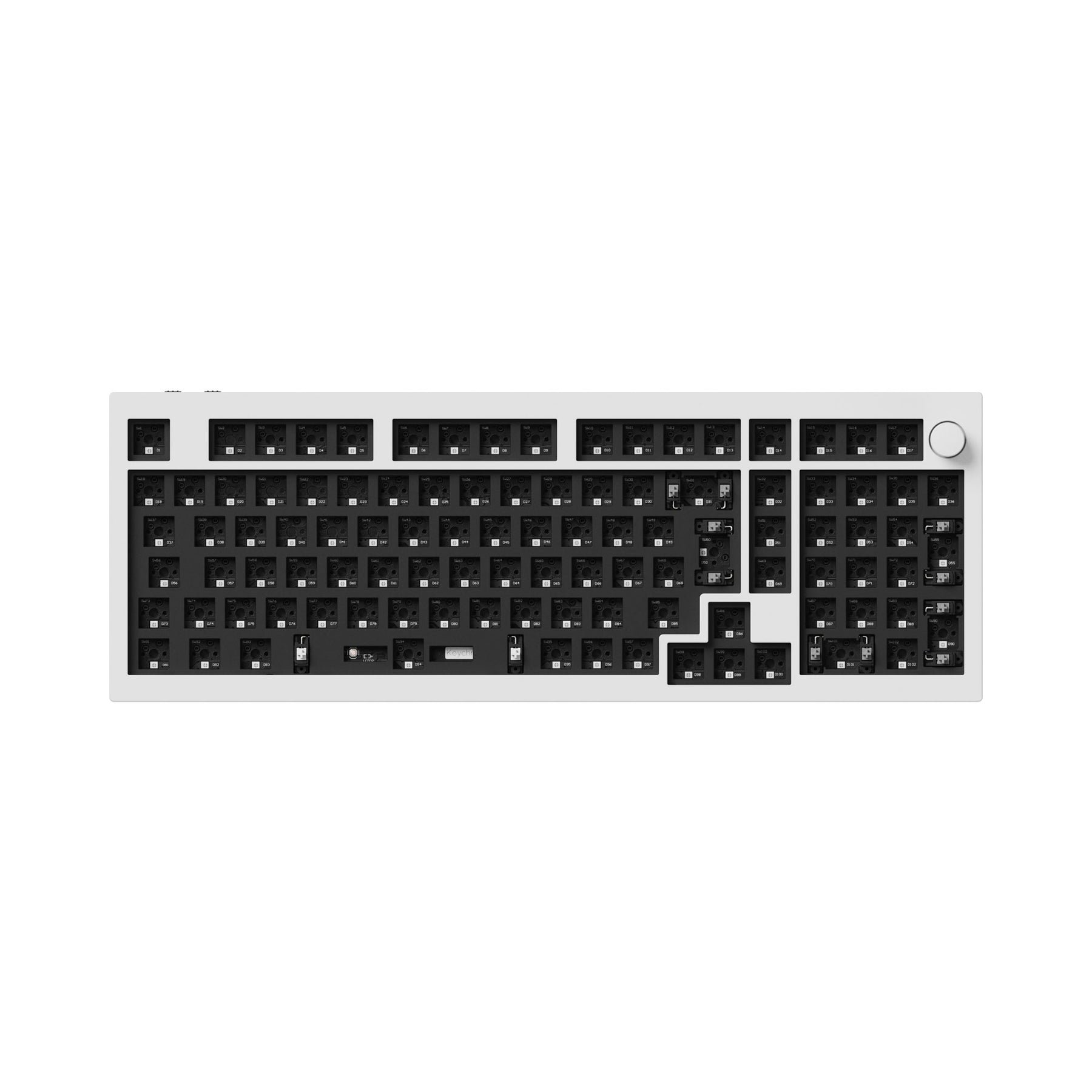 Tastiera meccanica personalizzata wireless Keychron Q5 Pro QMK/VIA - Layout ANSI