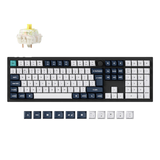 Collezione di tastiere meccaniche personalizzate wireless Keychron Q6 Max QMK/VIA con layout ISO