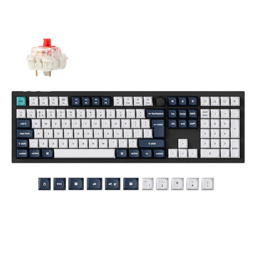 Collezione di tastiere meccaniche personalizzate wireless Keychron Q6 Max QMK/VIA con layout ISO