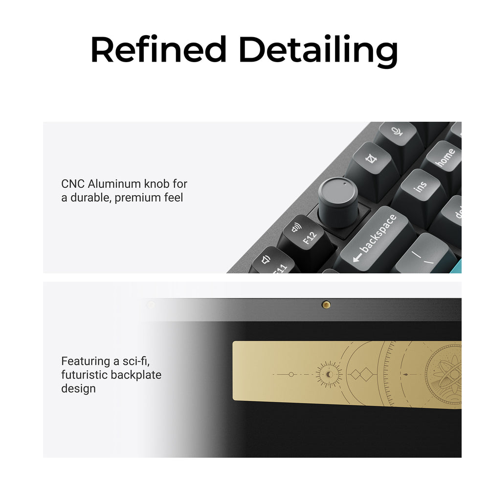 Keychron Q6 Ultra 8K Wireless Custom Mechanical Keyboard ISO Layout Collection