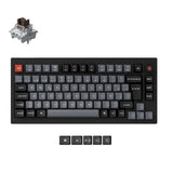 Tastiera meccanica personalizzata Keychron V1 8K QMK cablata, collezione con layout ISO