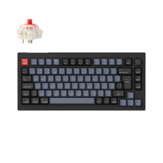 Collezione di tastiere meccaniche personalizzate wireless Keychron V1 Max QMK con layout ISO