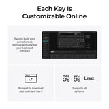 Keychron V3 8K QMK Wired Custom Mechanical Keyboard