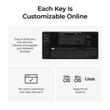 Keychron V6 8K QMK Wired Custom Mechanical Keyboard ISO Layout Collection