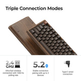 Tastiera personalizzata wireless Keychron K8 HE con switch magnetici