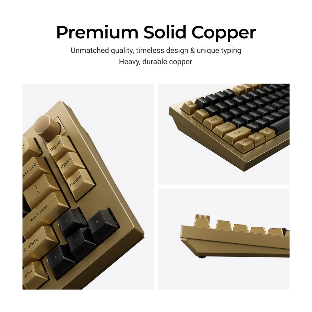 Keychron Copper Keychron Q1 HE QMK Wireless Custom Keyboard - Copper Edition – Keychron ...