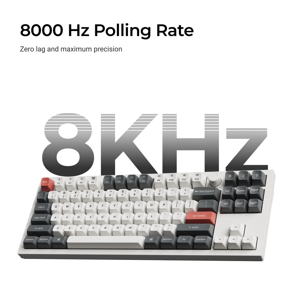 Keychron Q3 Ultra 8K Wireless Custom Mechanical Keyboard (US ANSI Layout)