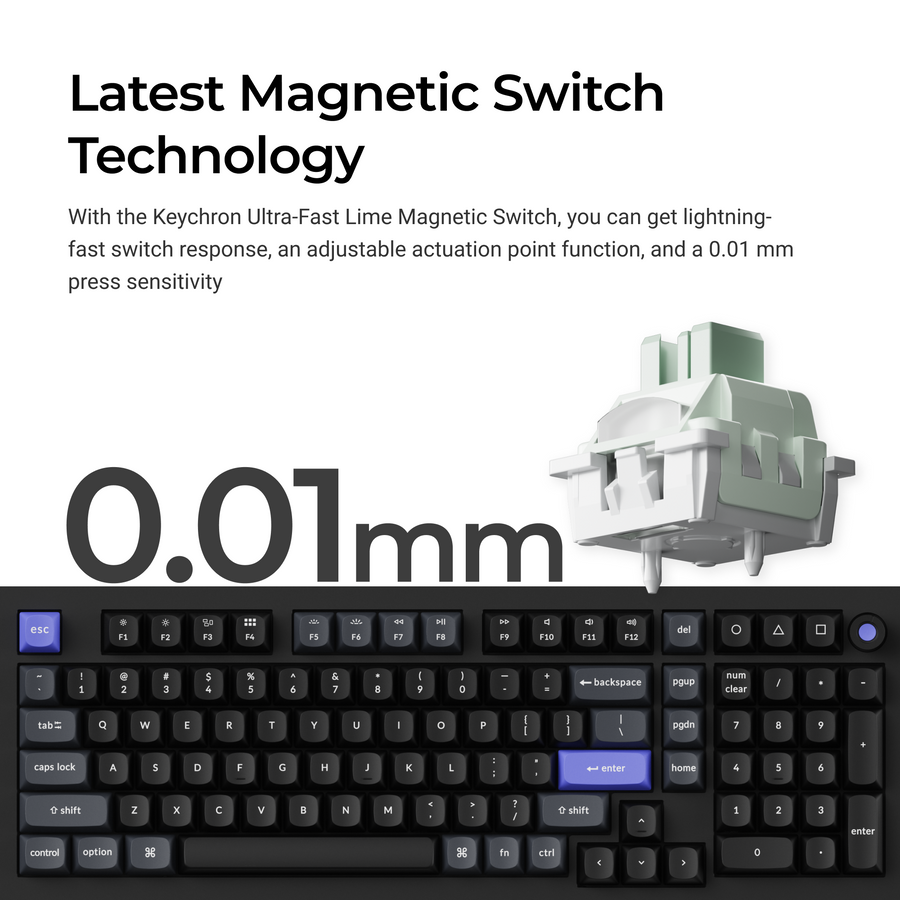Keychron Q5 HE 8K Magnetic Switch Keyboard