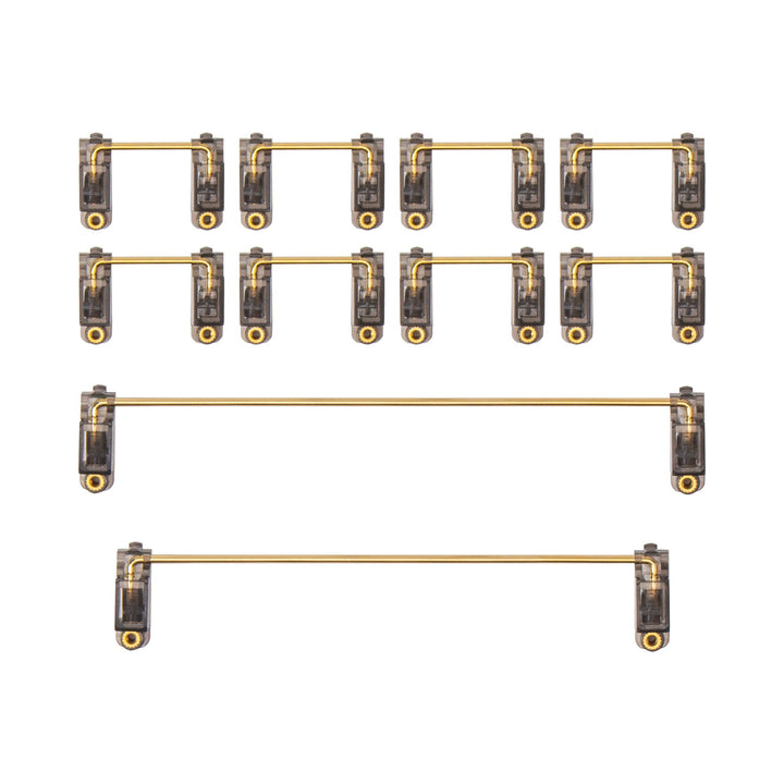 Set stabilizzatore montato su PCB placcato oro Keychron