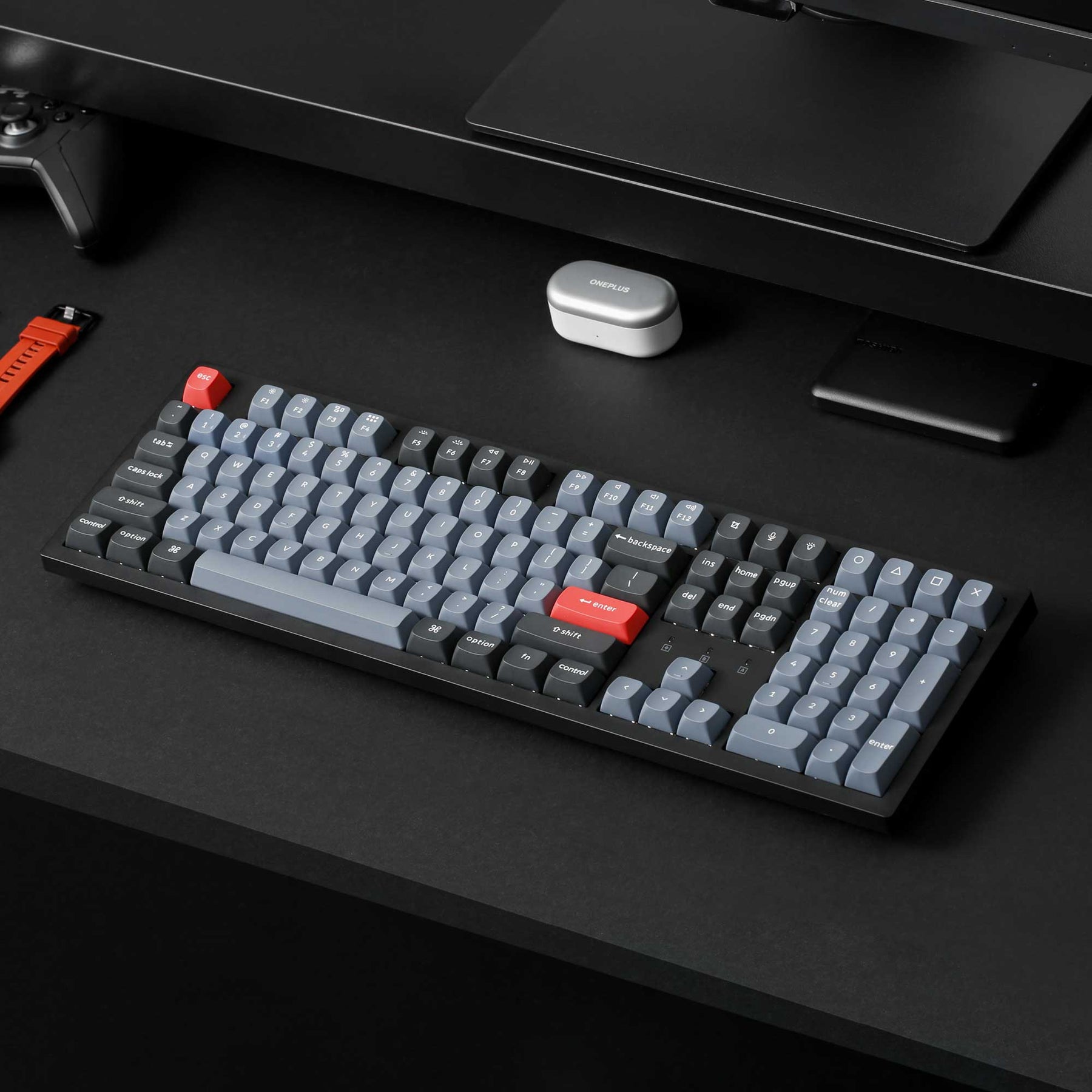 Keychron K10 Pro QMK/VIA Tastiera meccanica wireless (US ANSI Layout)
