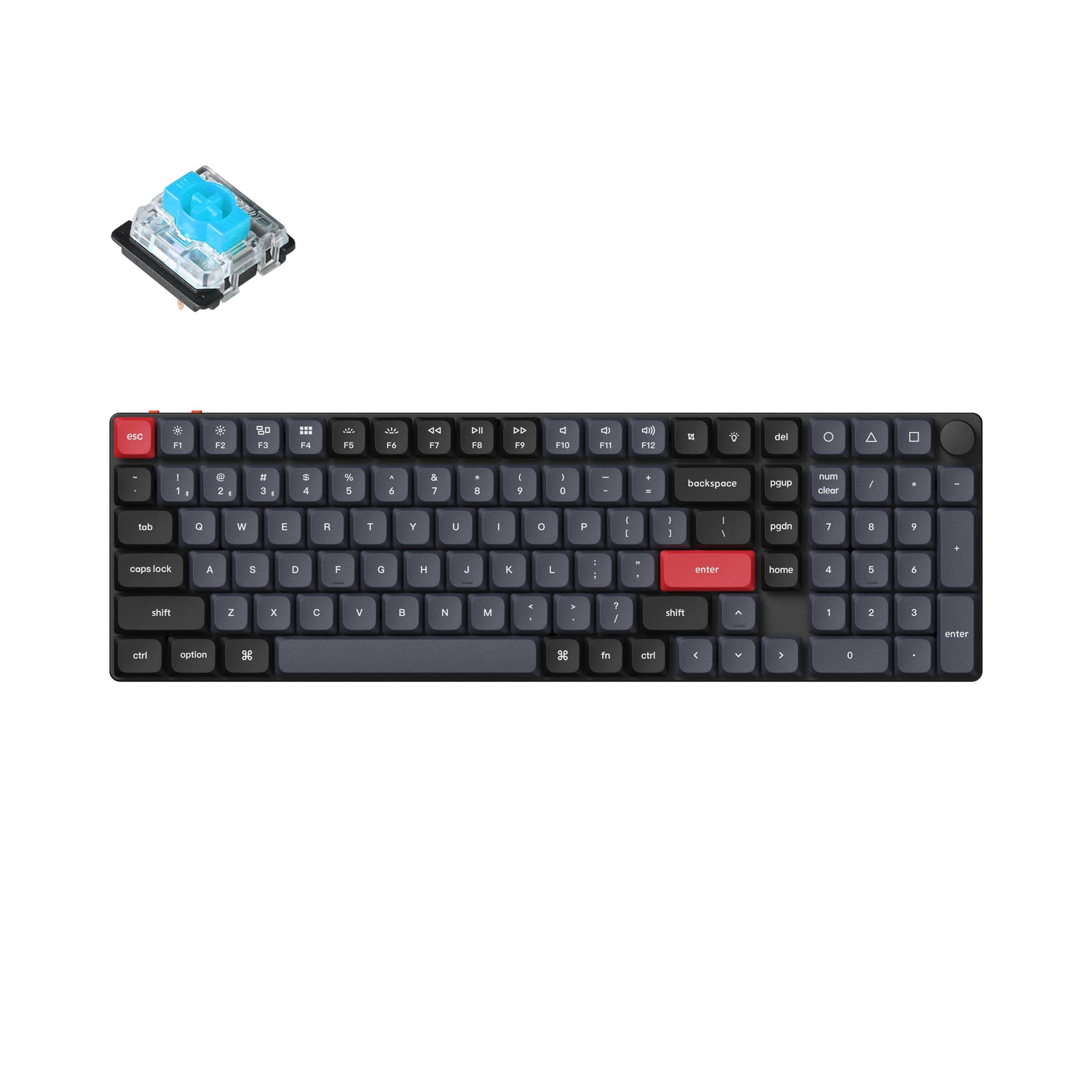 Tastiera meccanica personalizzata wireless Keychron K17 Pro QMK/VIA