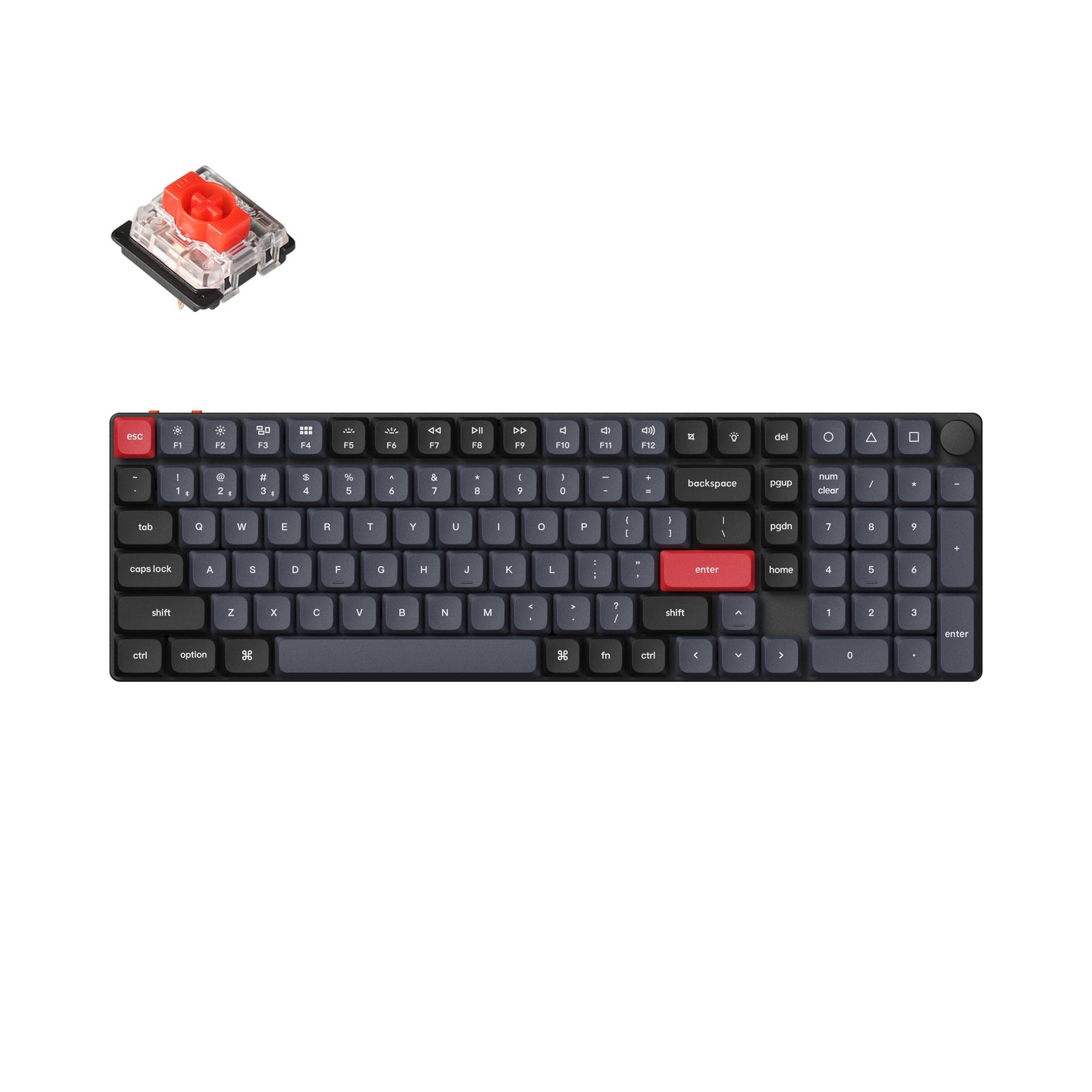 Tastiera meccanica personalizzata wireless Keychron K17 Pro QMK/VIA