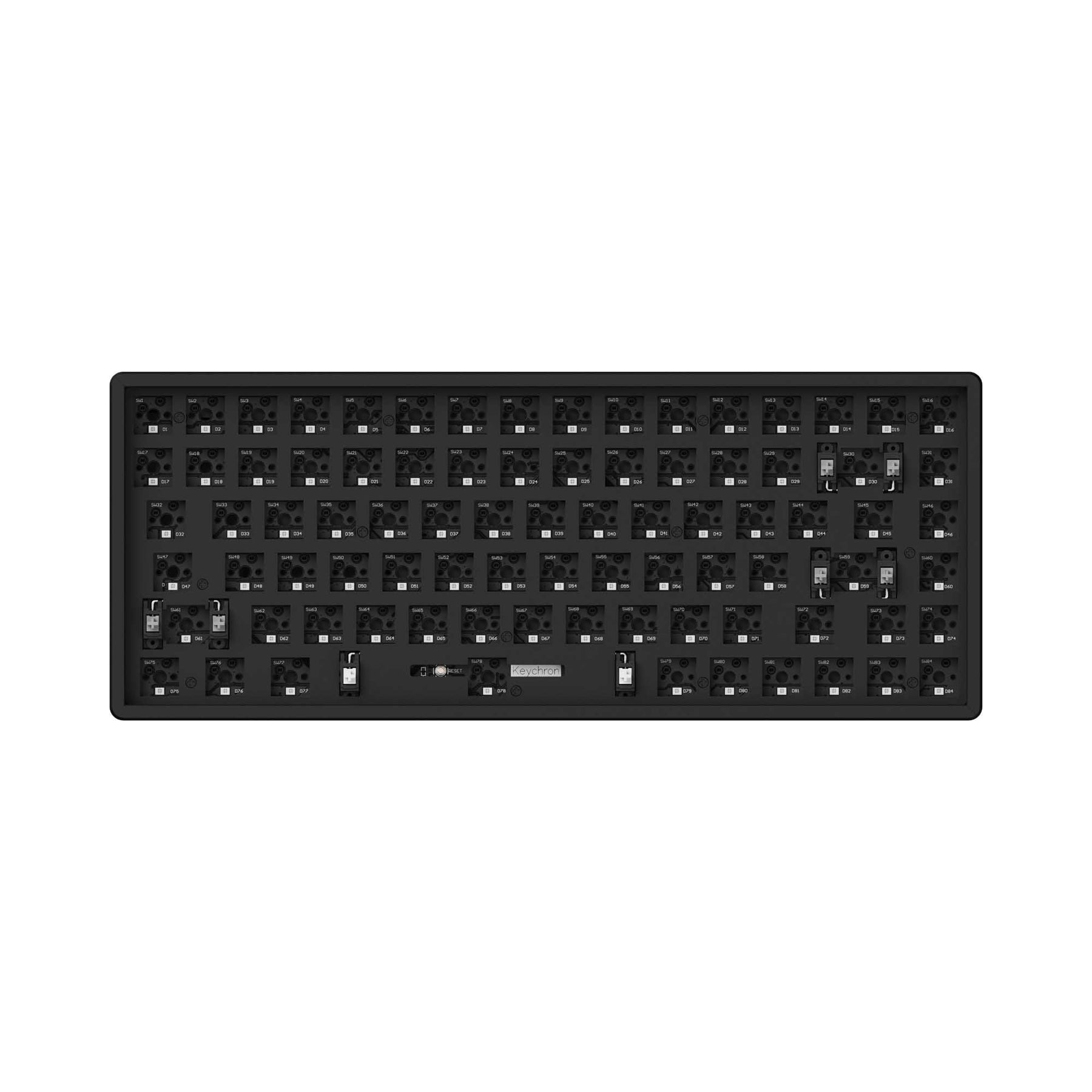 Keychron K2 Pro QMK/VIA Tastiera meccanica wireless (US ANSI Layout)
