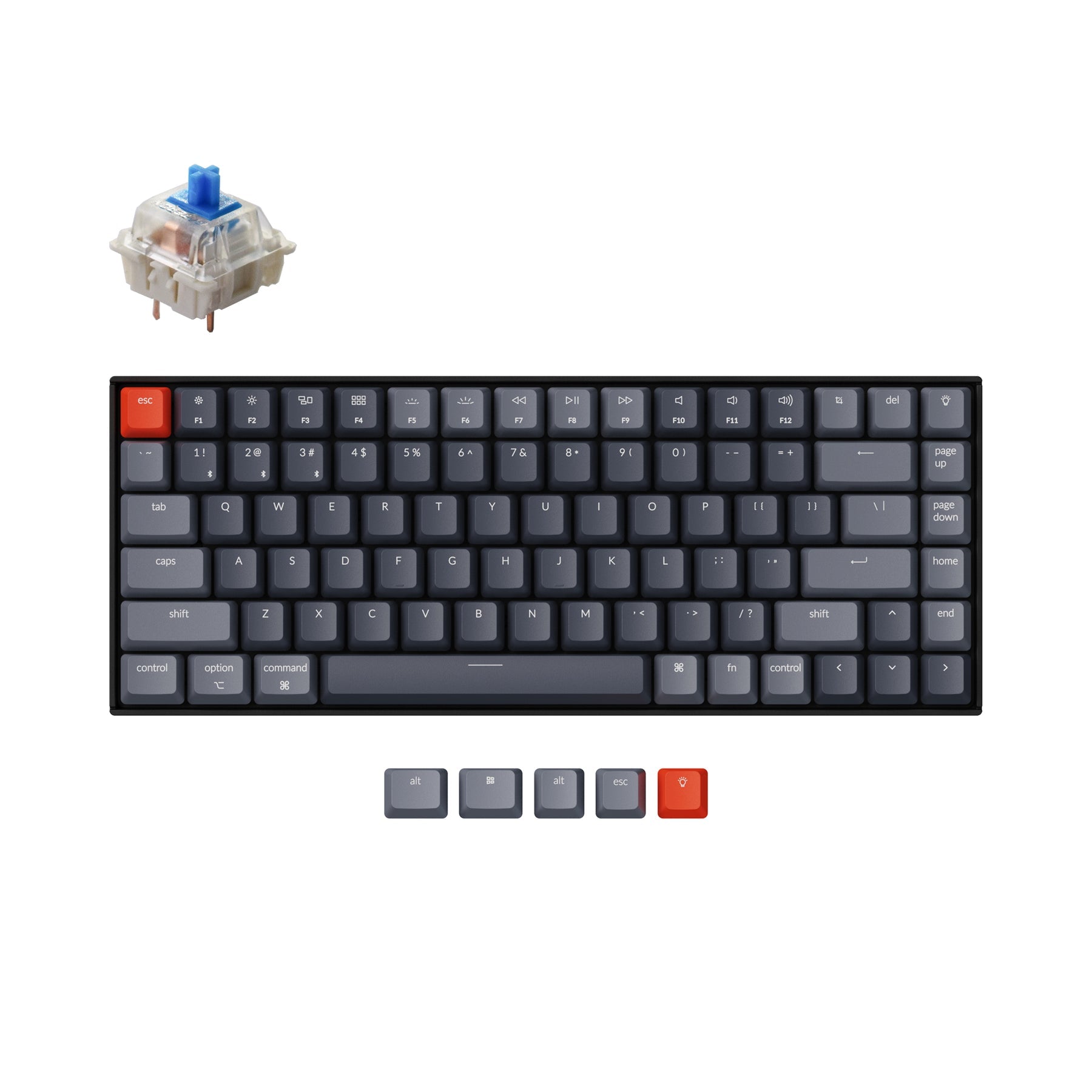 Tastiera meccanica wireless Keychron K2 versione 2 (layout ANSI USA)