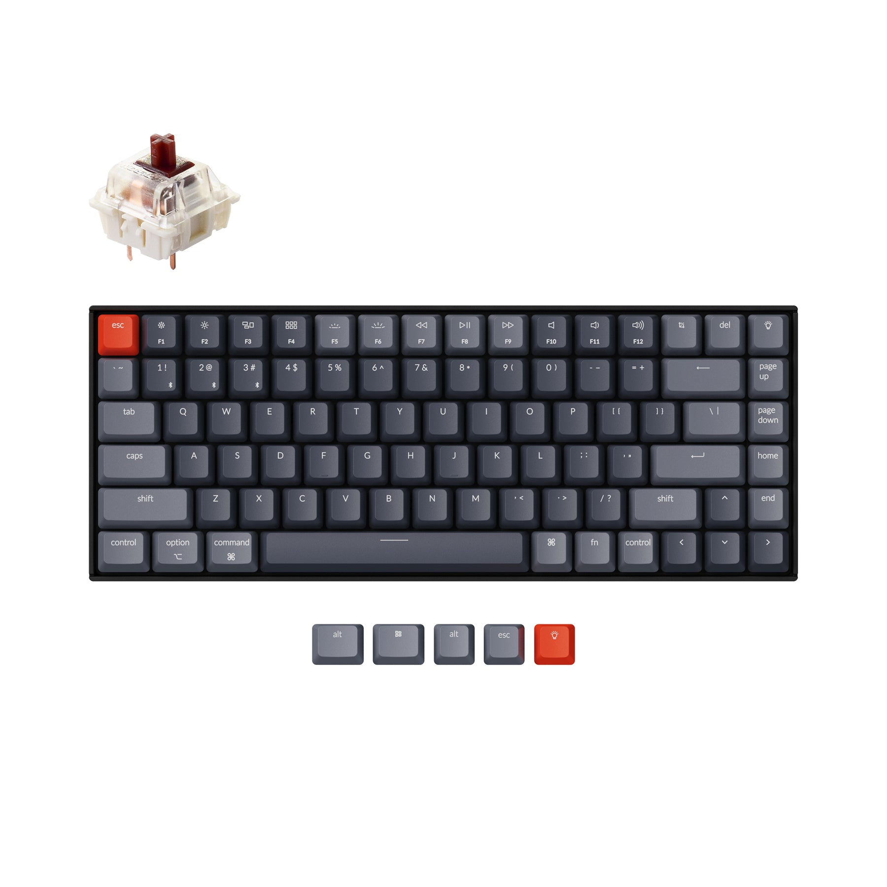 Tastiera meccanica wireless Keychron K2 versione 2 (layout ANSI USA)