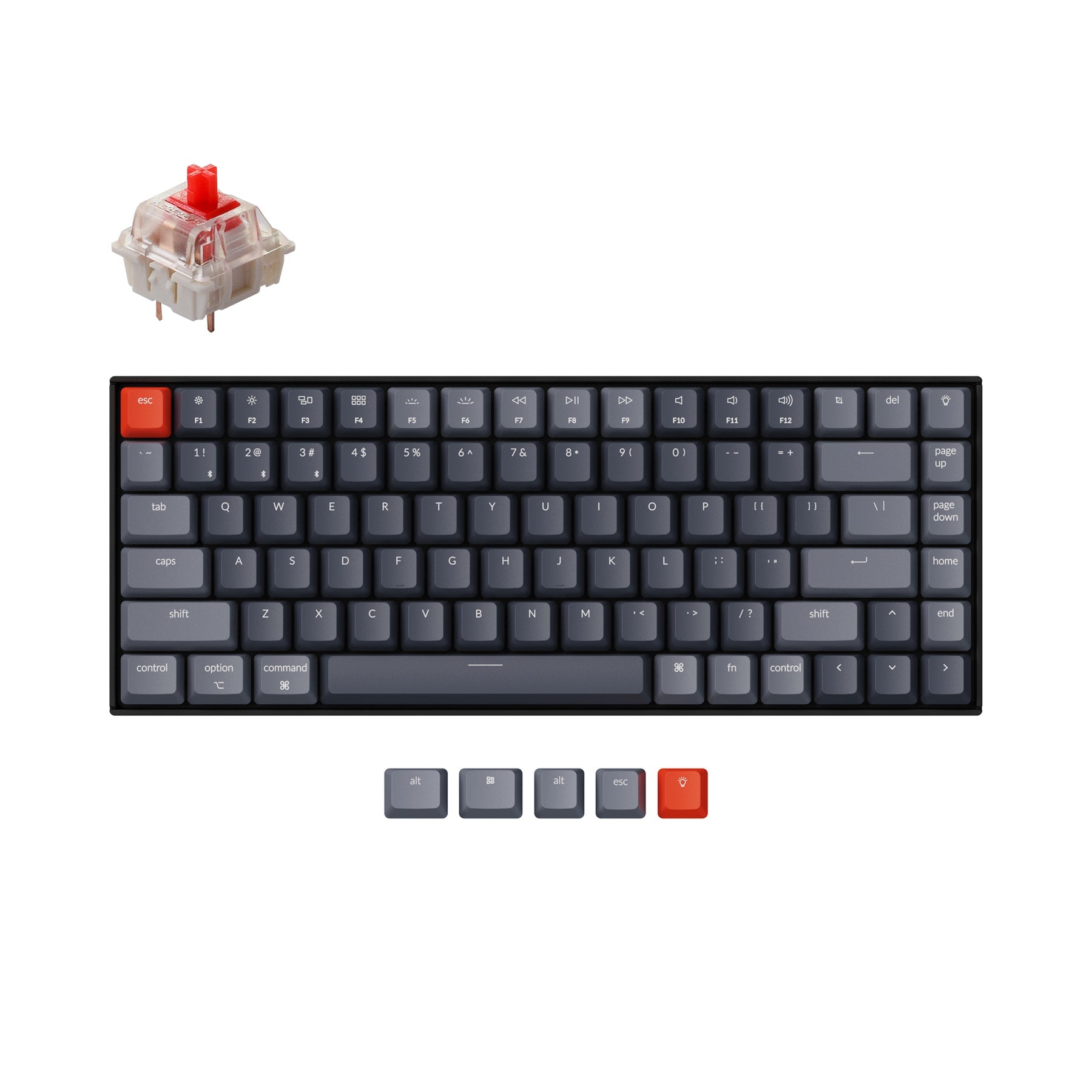 Tastiera meccanica wireless Keychron K2 versione 2 (layout ANSI USA)